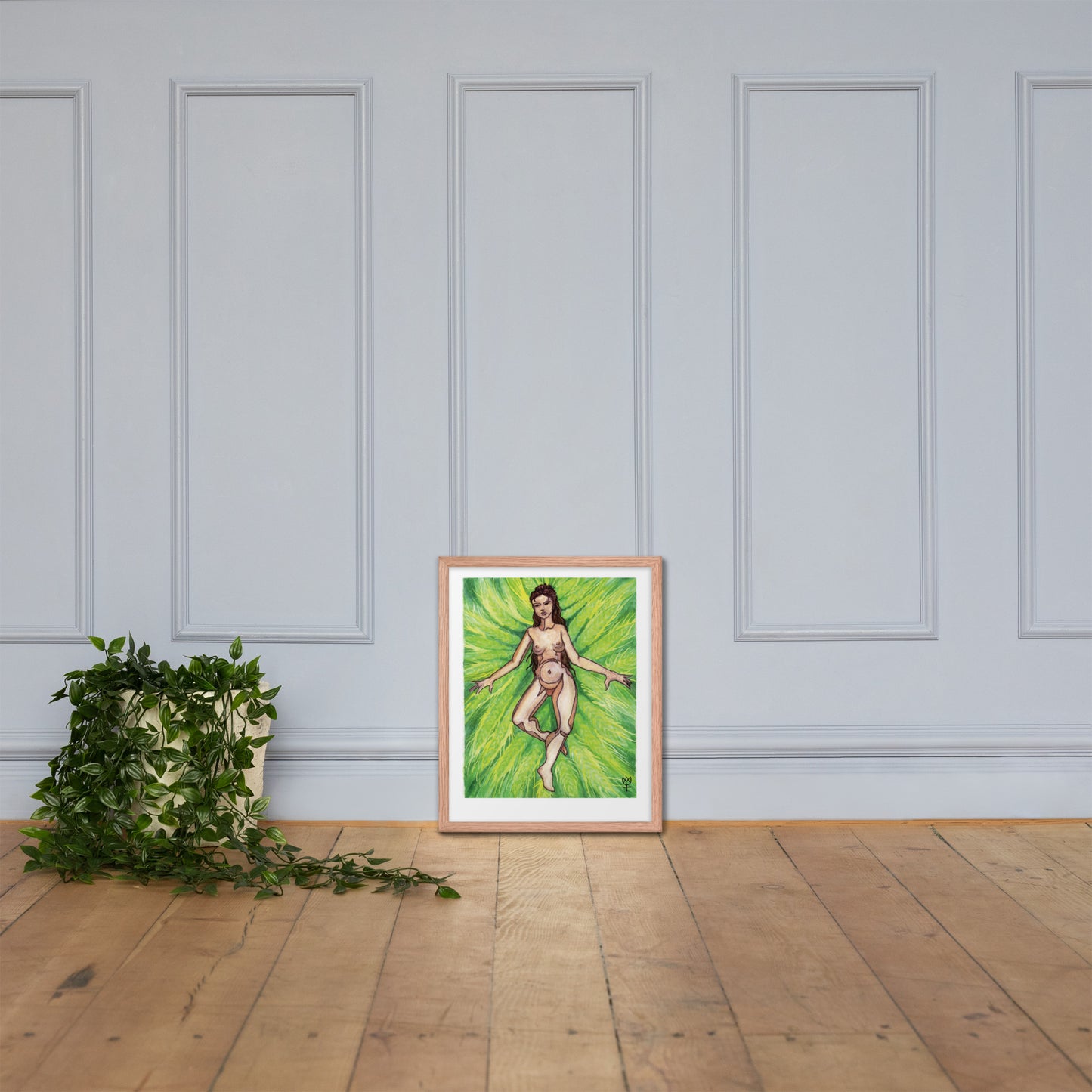 Demeter Chloë Framed Poster