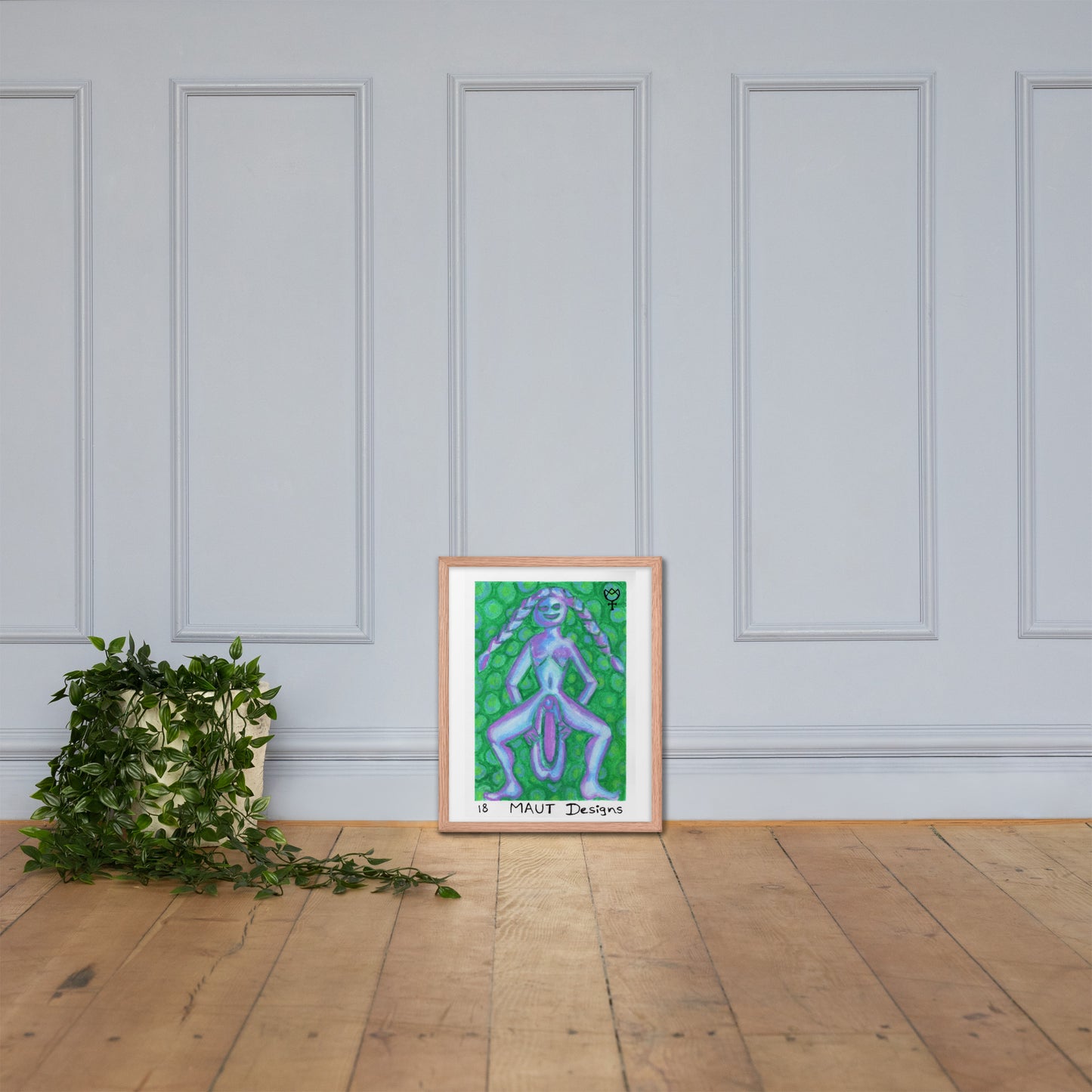 Sheela na Gig 18 Framed Poster