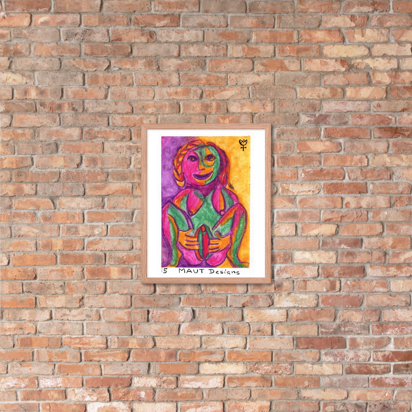 Sheela na Gig 5 Framed Poster