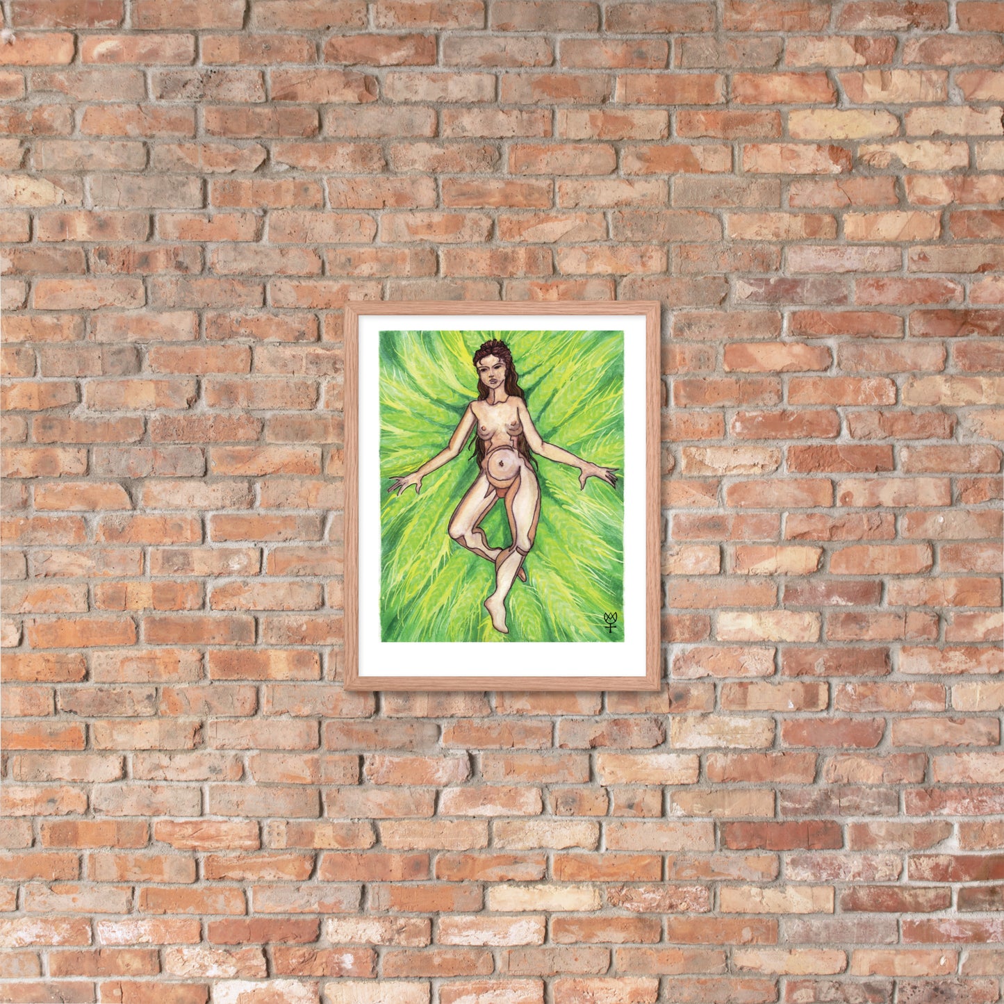 Demeter Chloë Framed Poster