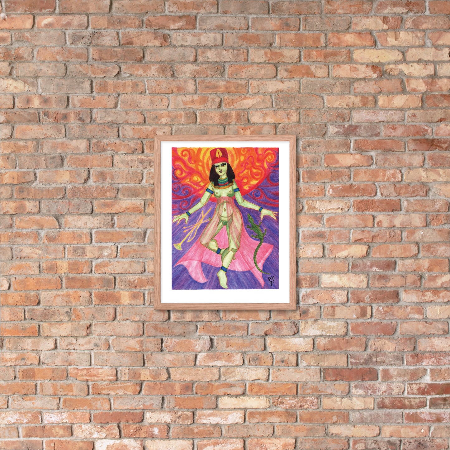 Neith Opener of the Ways Framed Poster