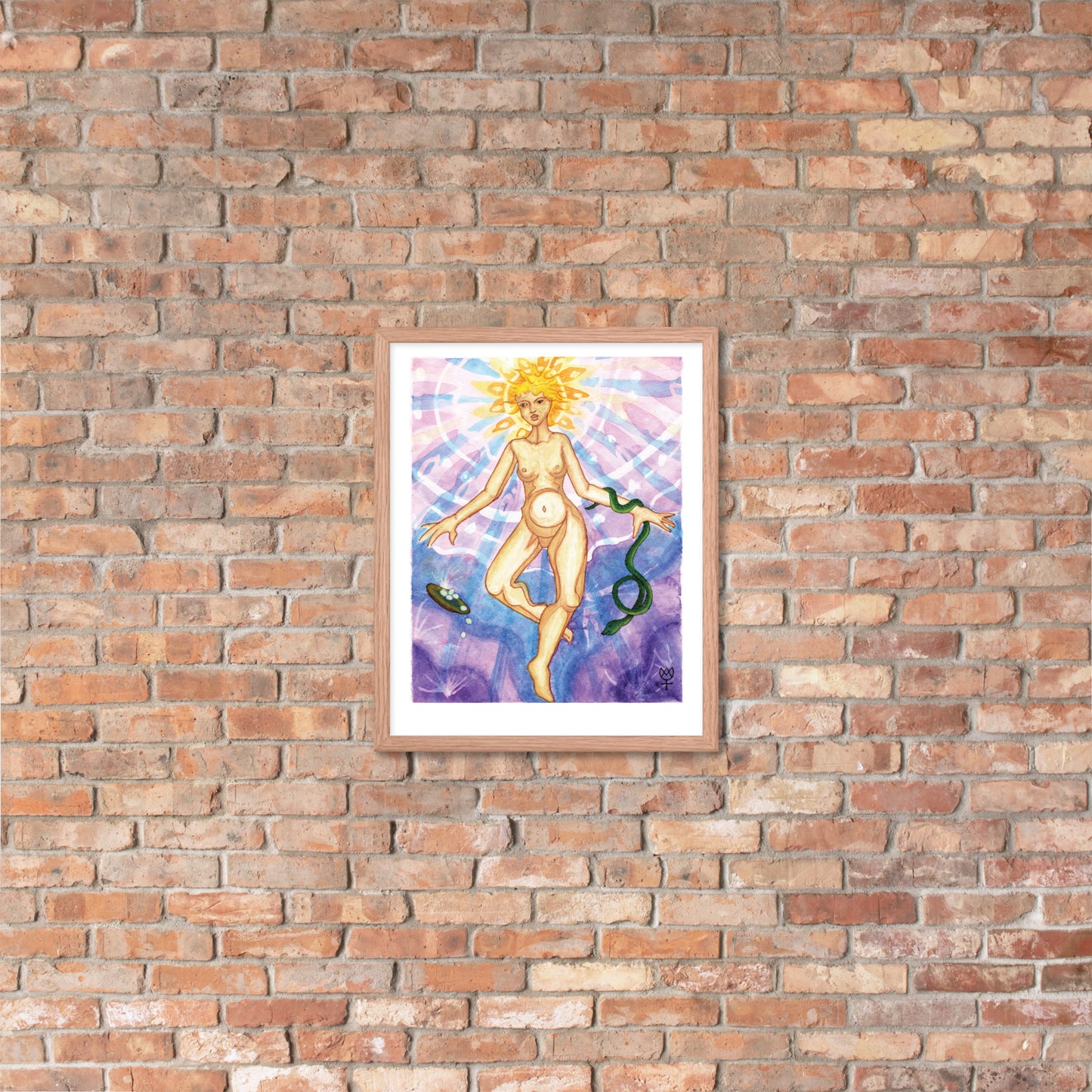 Sirona Framed Poster