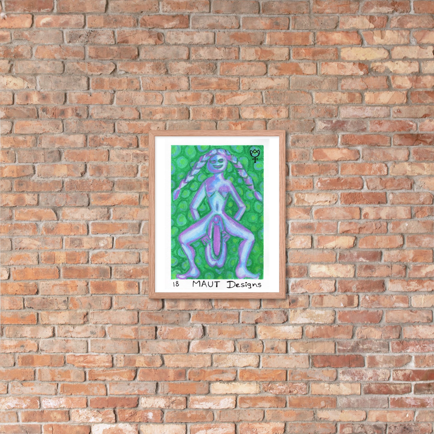 Sheela na Gig 18 Framed Poster