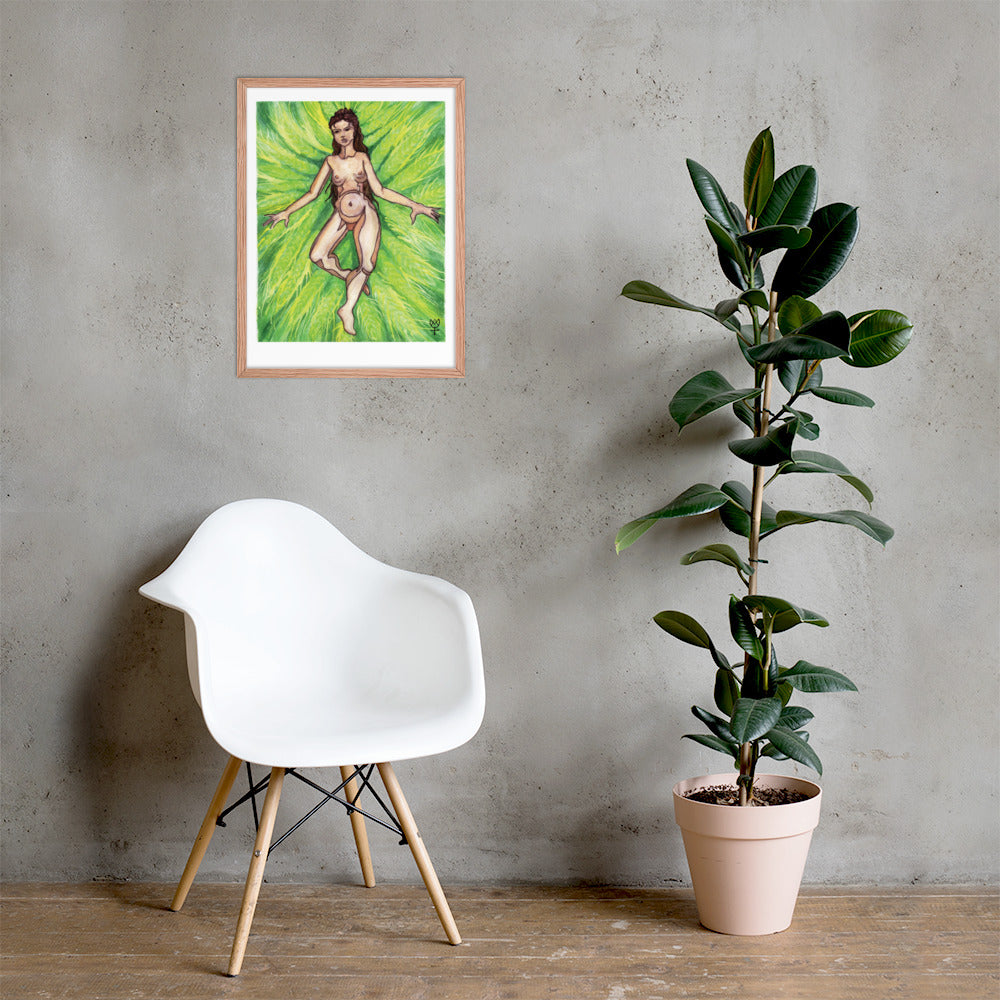 Demeter Chloë Framed Poster