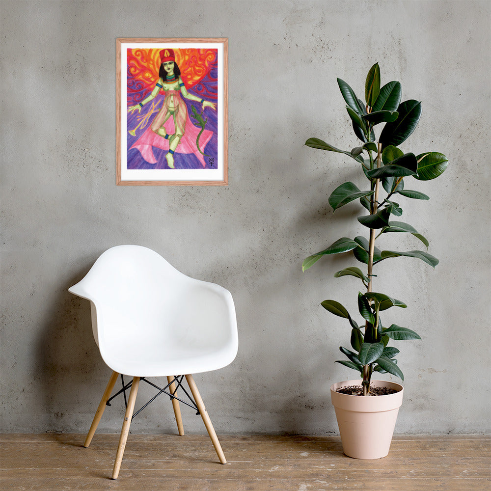 Neith Opener of the Ways Framed Poster