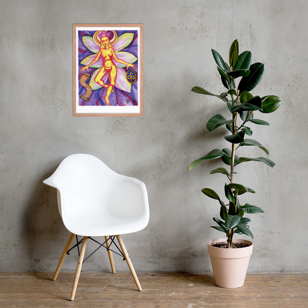 Sophia Mother of God Framed Poster