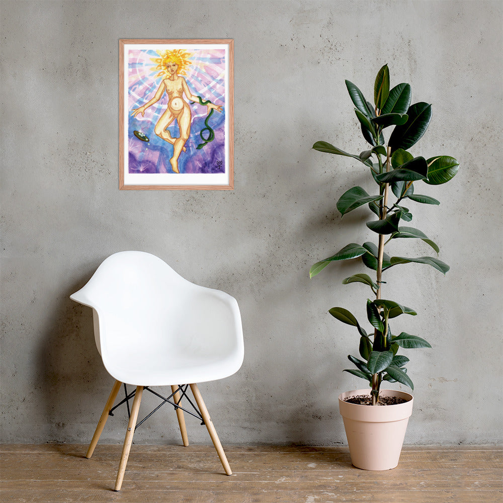 Sirona Framed Poster
