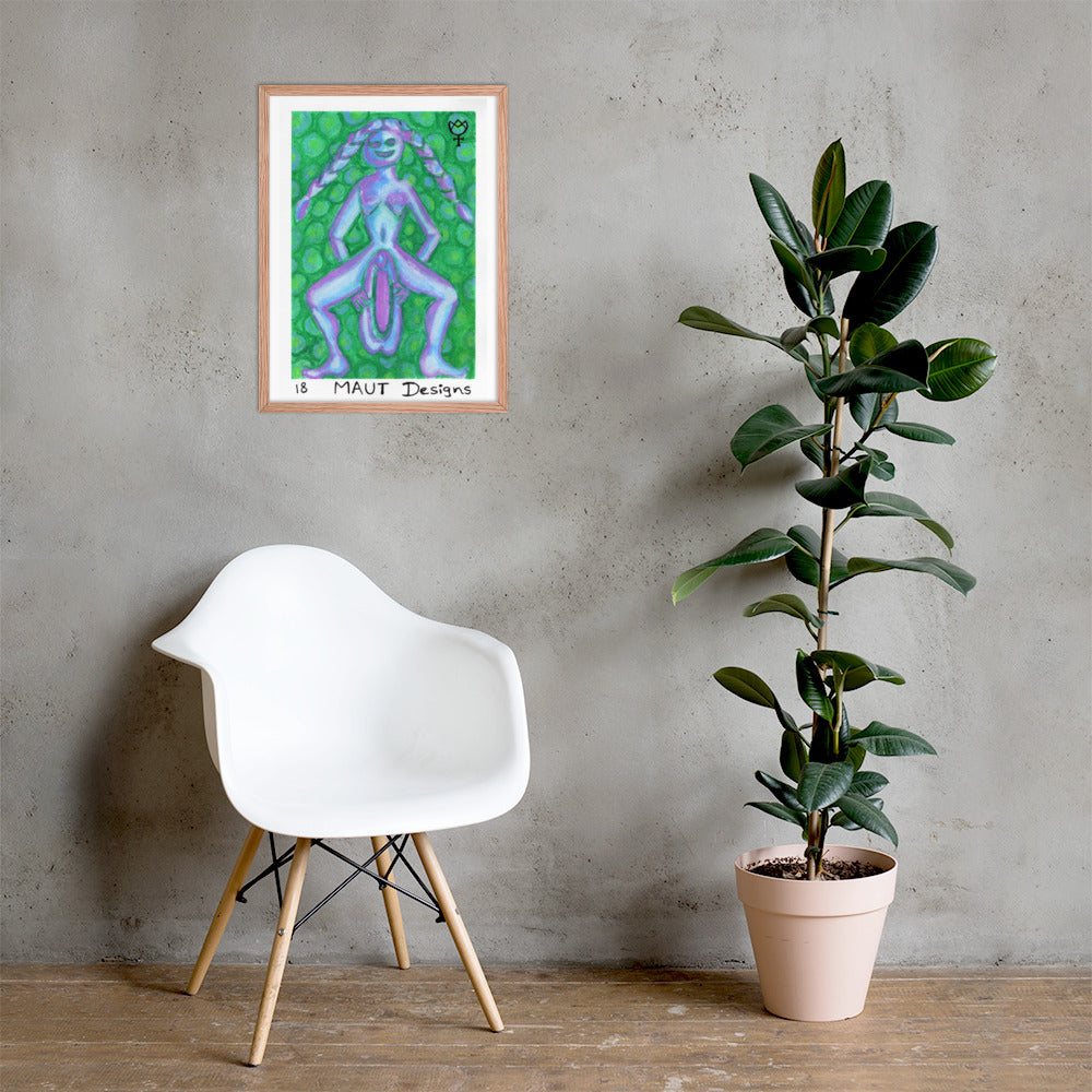 Sheela na Gig 18 Framed Poster