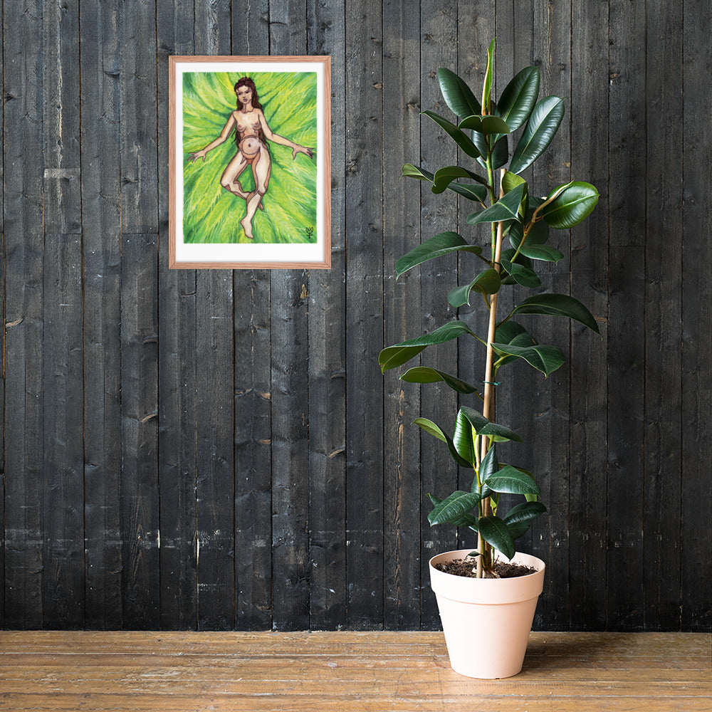 Demeter Chloë Framed Poster