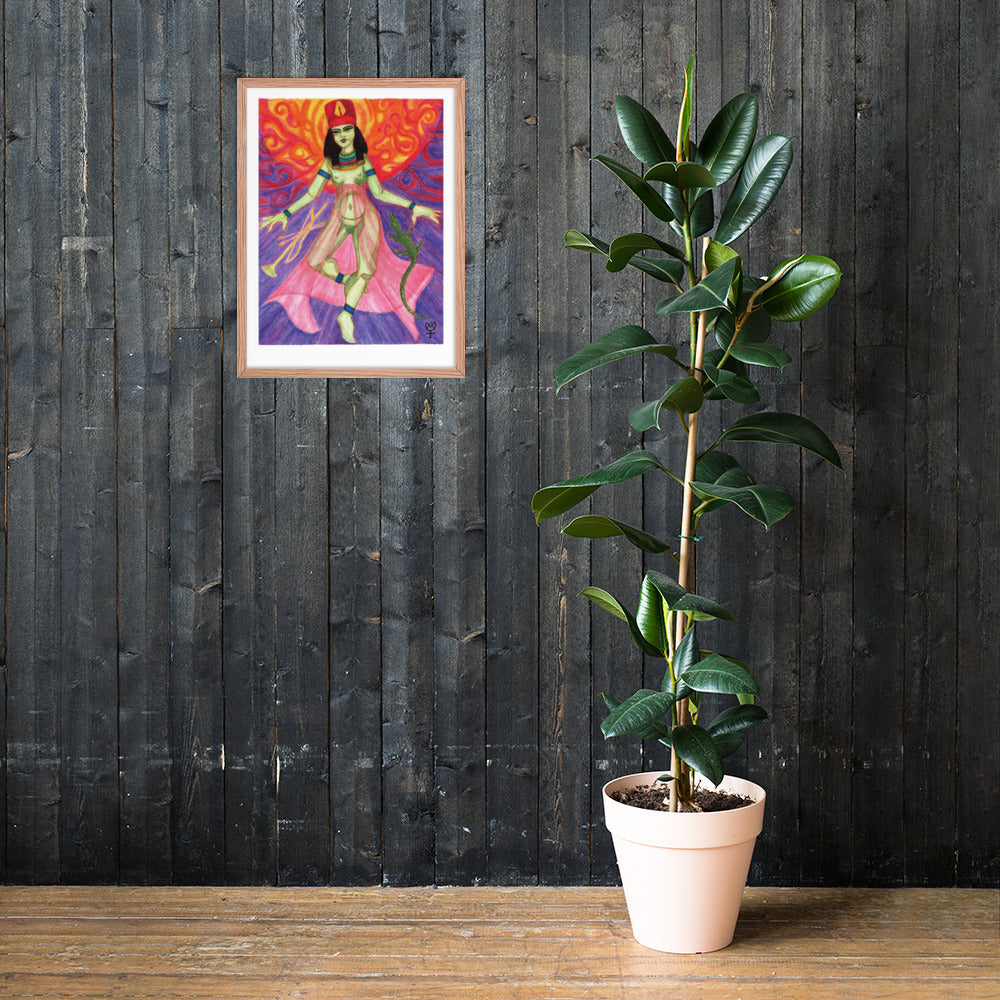 Neith Opener of the Ways Framed Poster