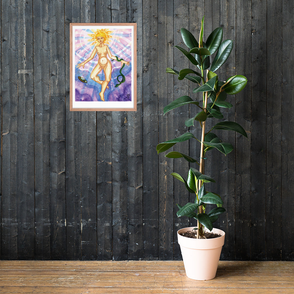 Sirona Framed Poster
