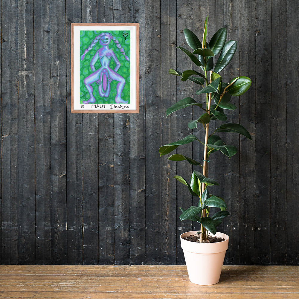 Sheela na Gig 18 Framed Poster