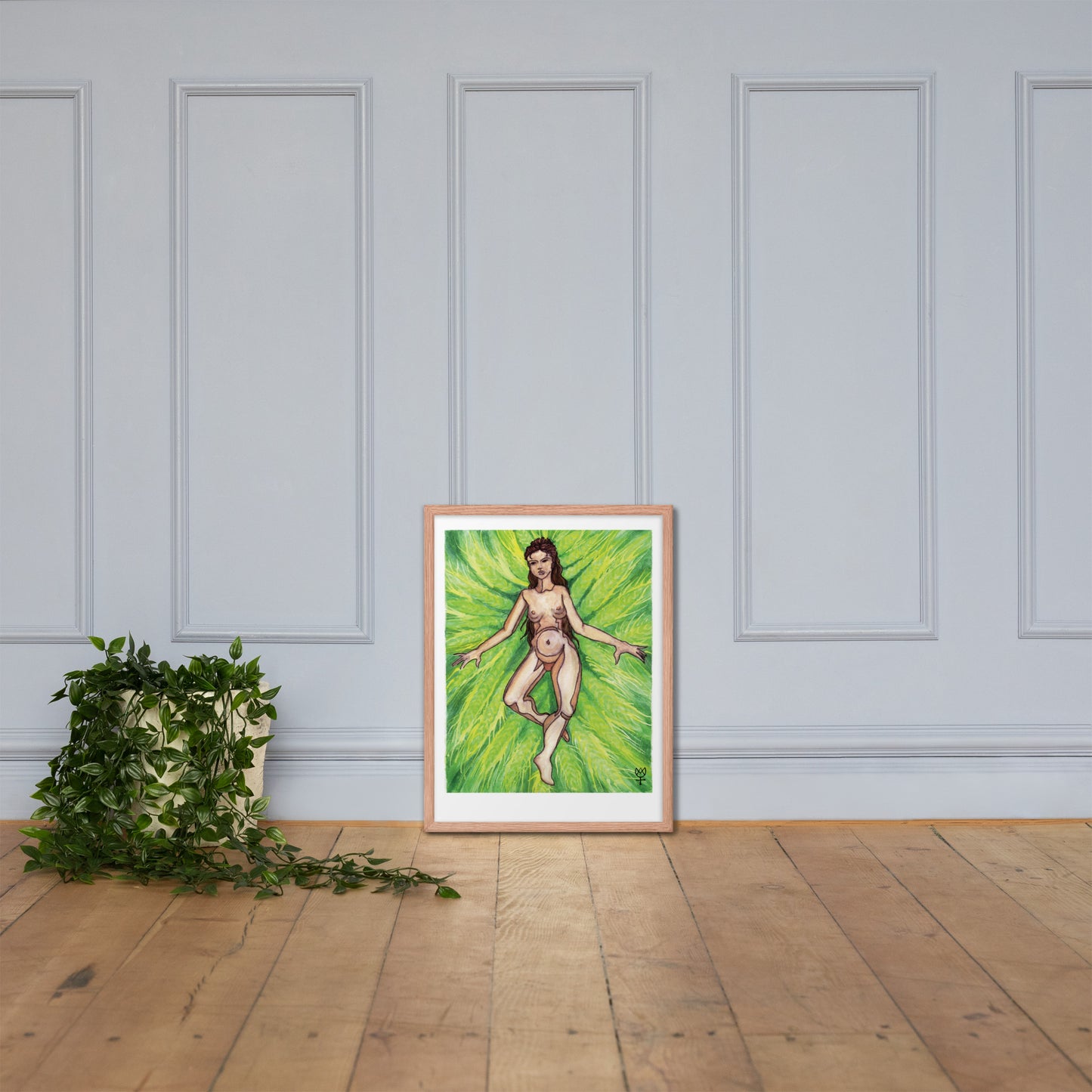 Demeter Chloë Framed Poster