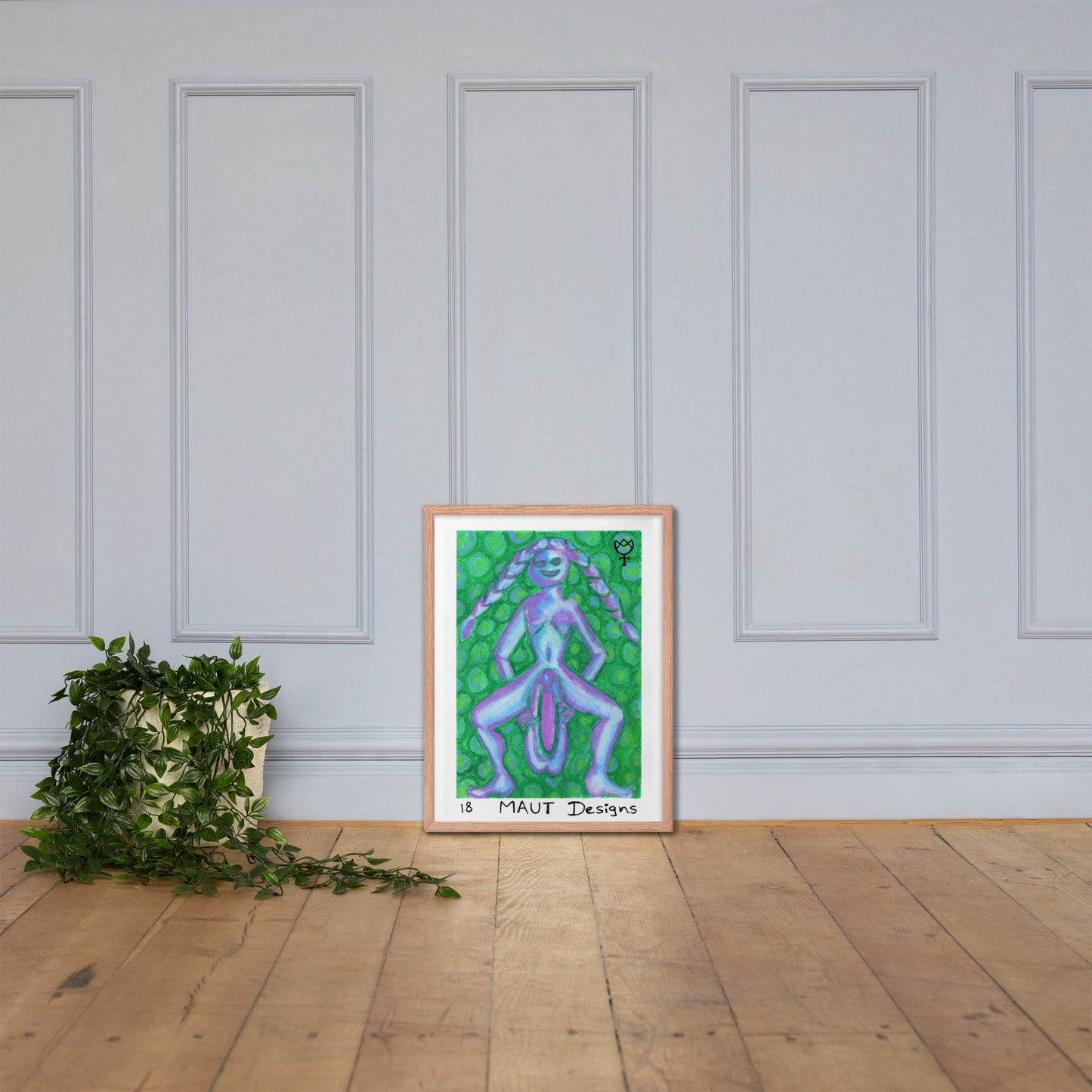 Sheela na Gig 18 Framed Poster