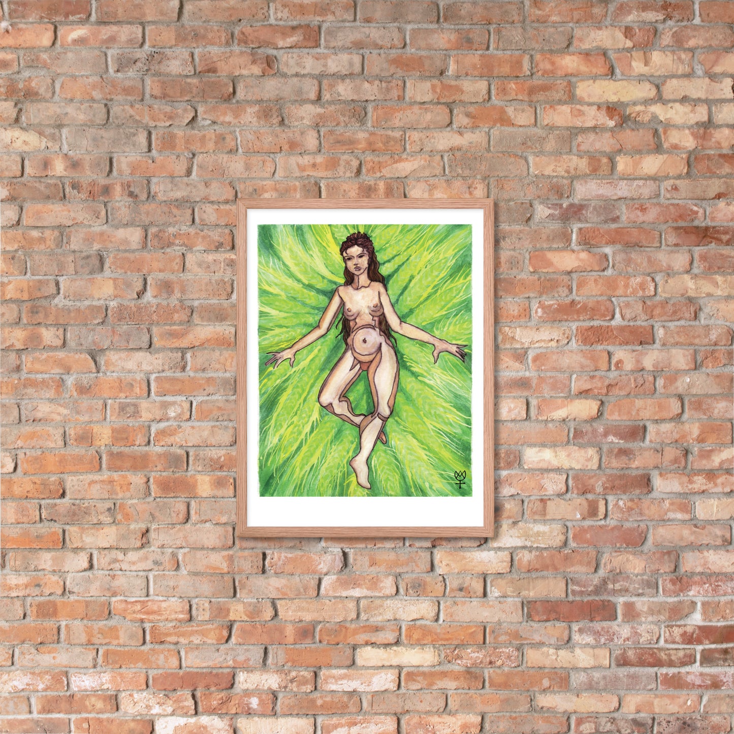 Demeter Chloë Framed Poster