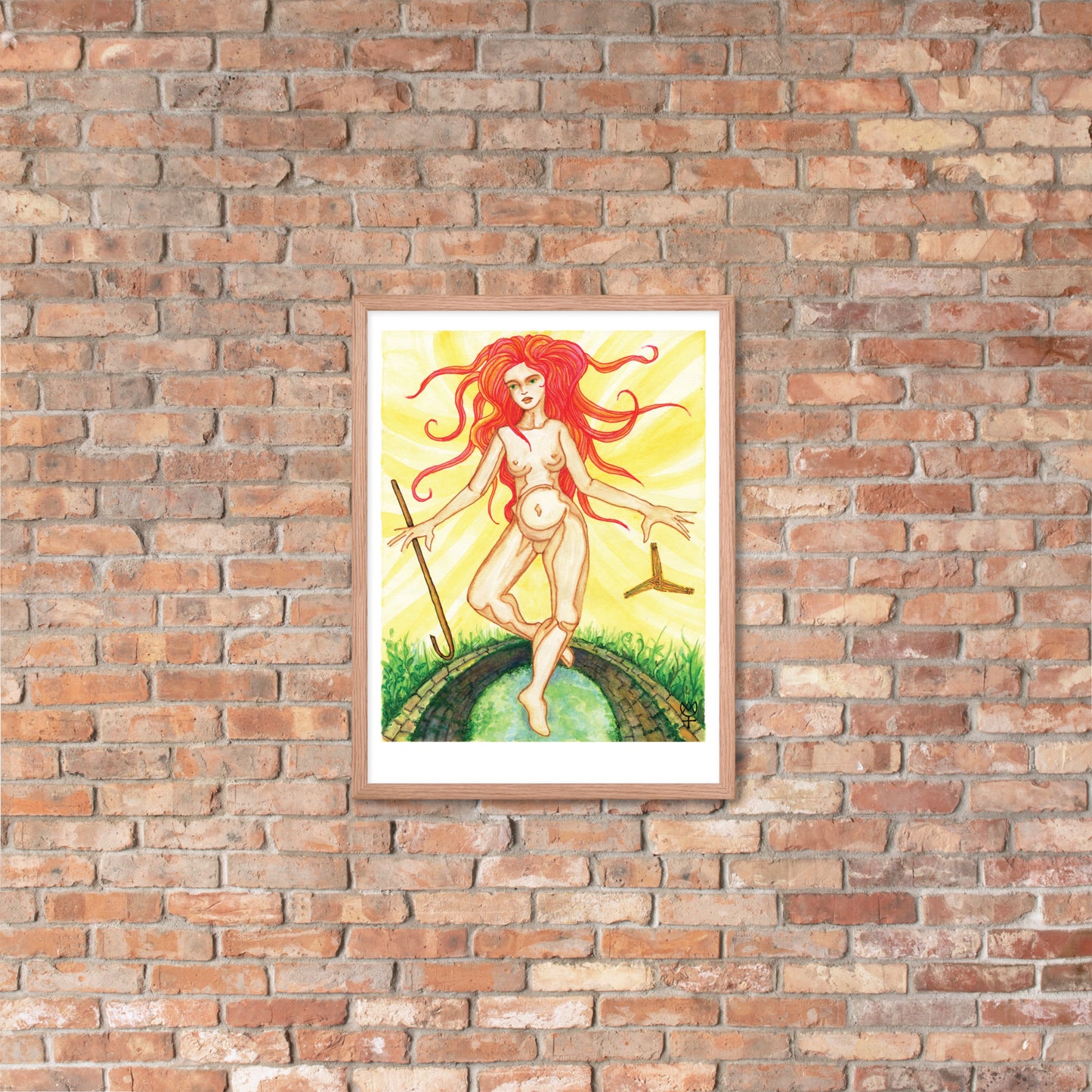 Brigid Framed Poster