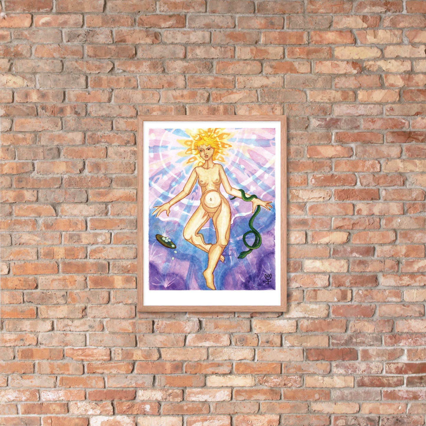 Sirona Framed Poster