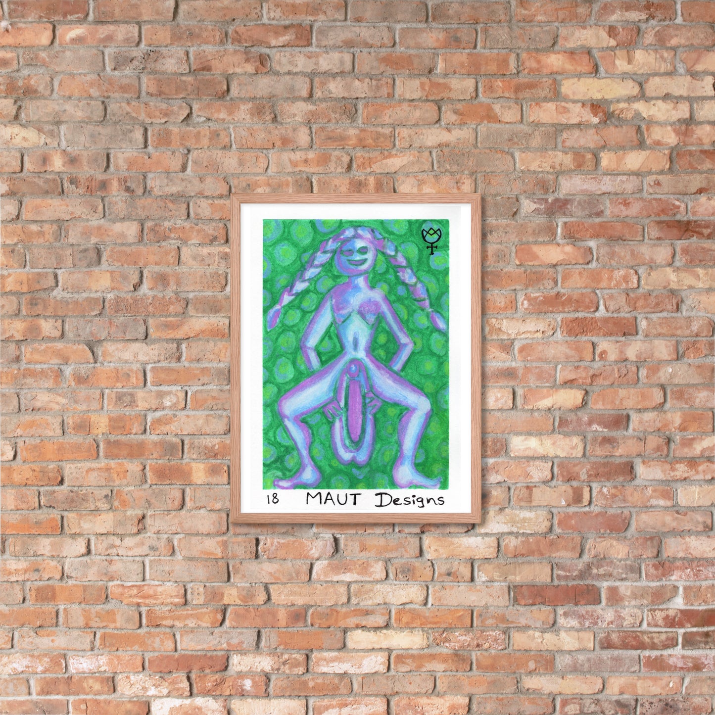 Sheela na Gig 18 Framed Poster