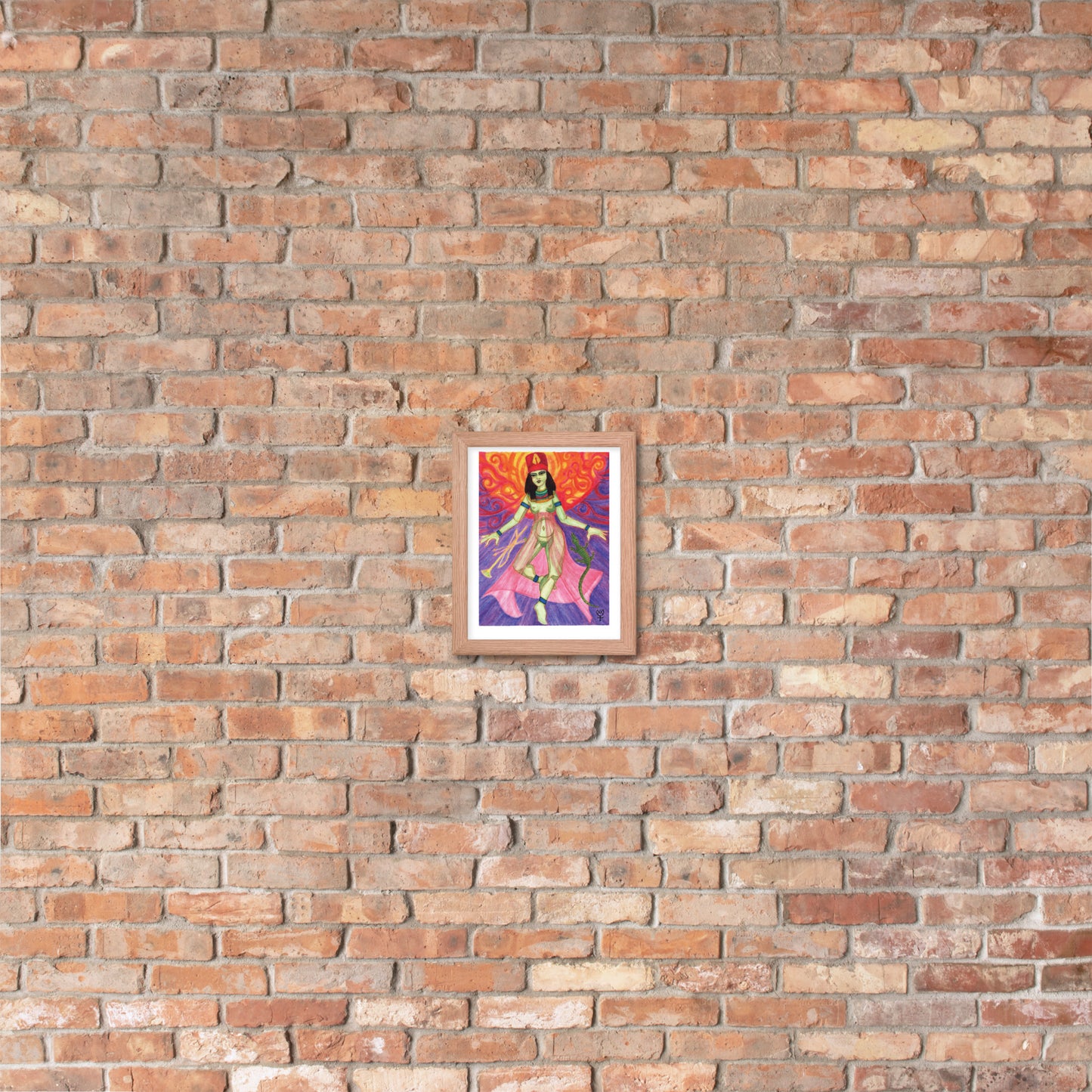 Neith Opener of the Ways Framed Poster