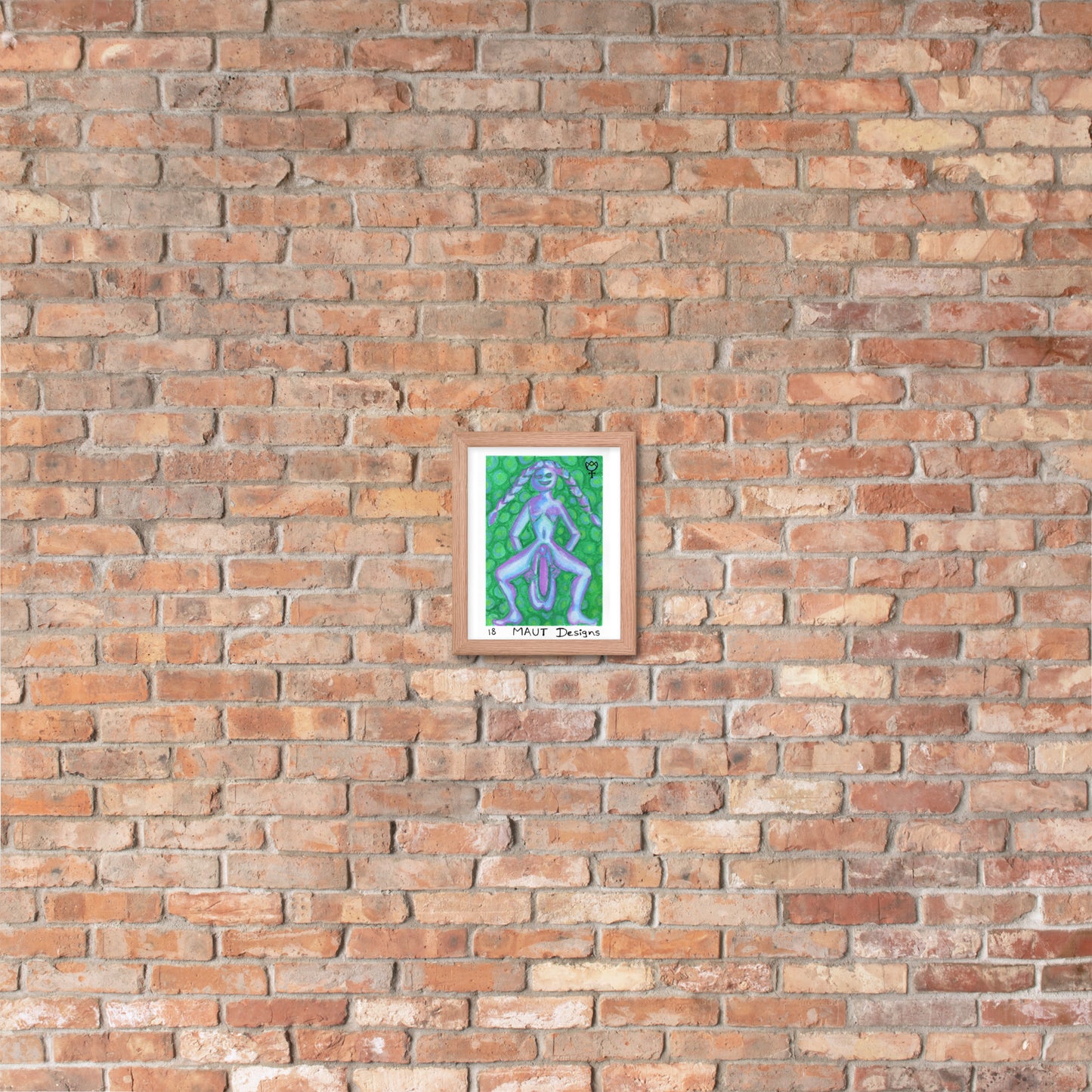 Sheela na Gig 18 Framed Poster