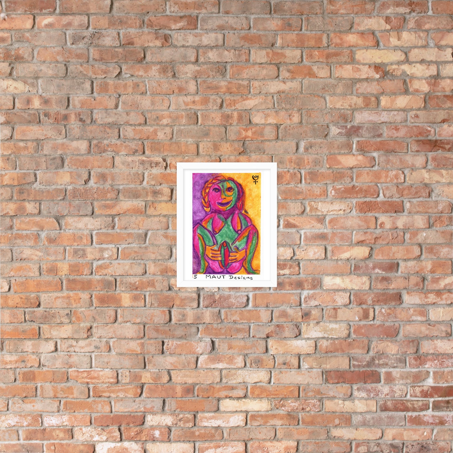 Sheela na Gig 5 Framed Poster