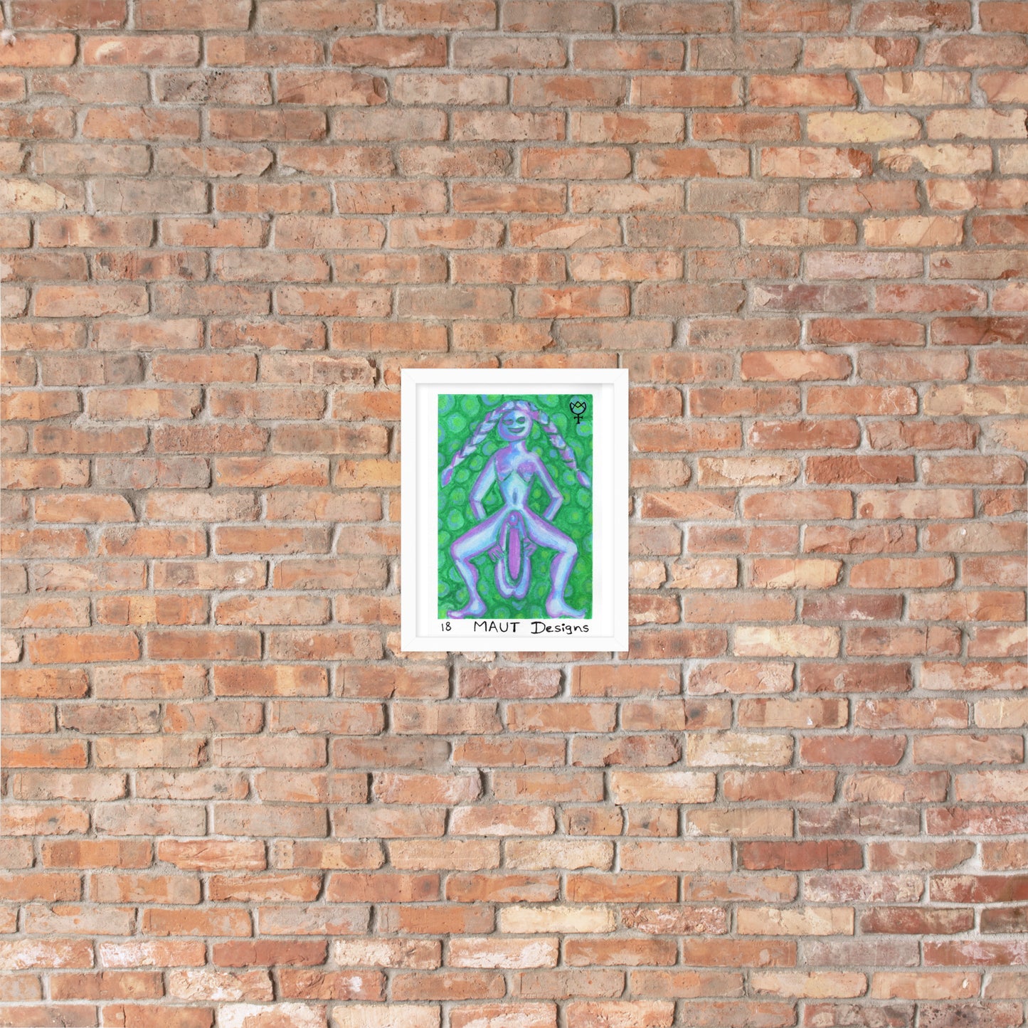 Sheela na Gig 18 Framed Poster