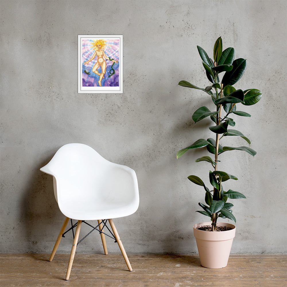 Sirona Framed Poster