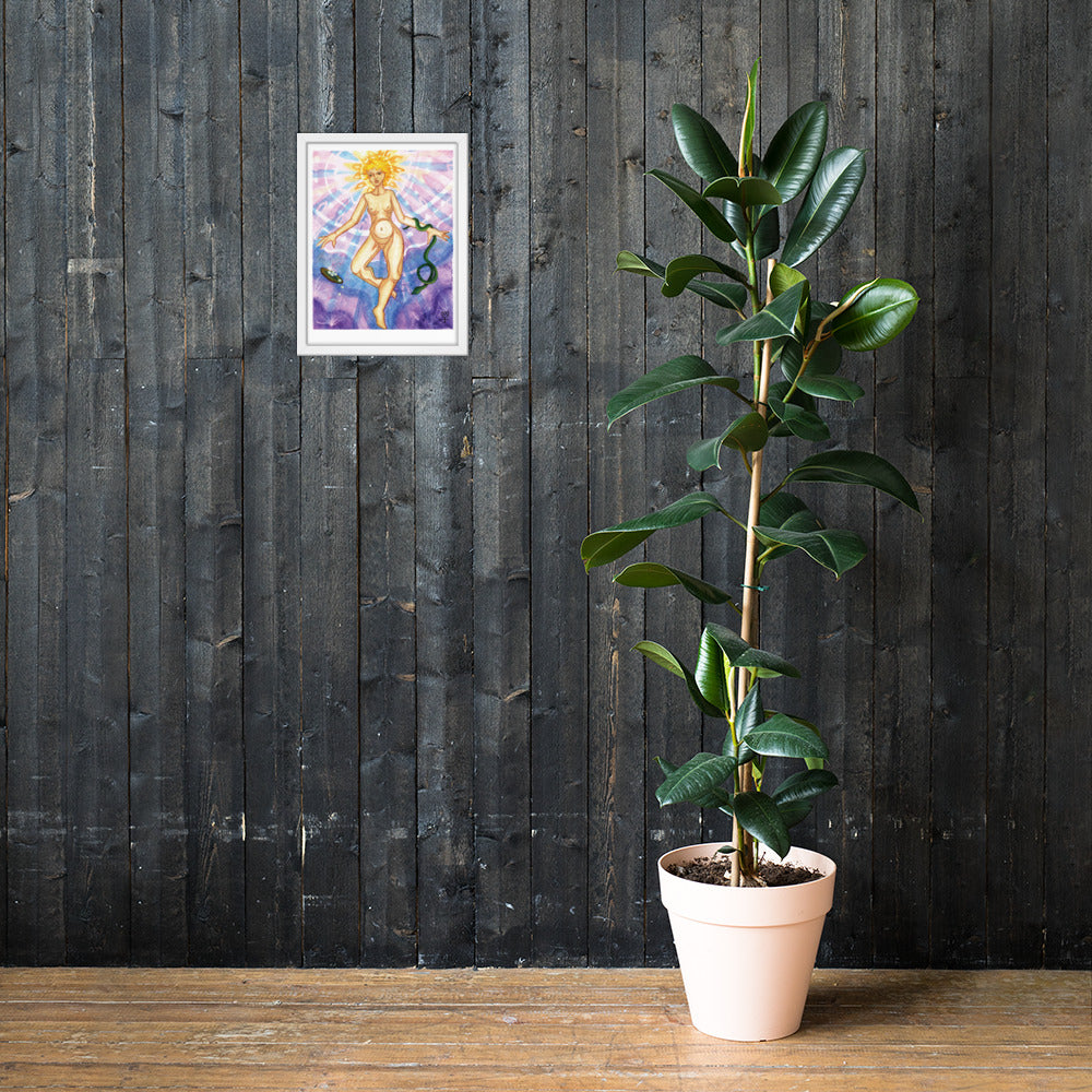 Sirona Framed Poster