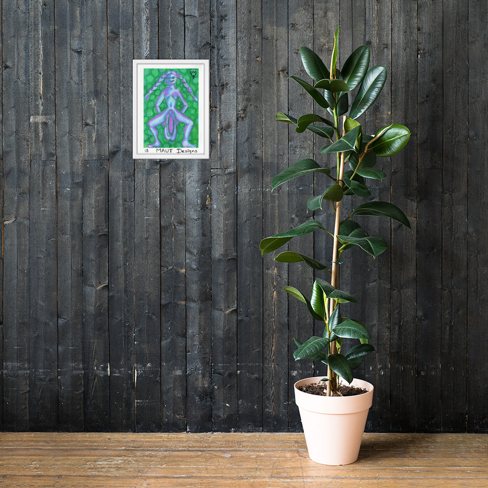 Sheela na Gig 18 Framed Poster