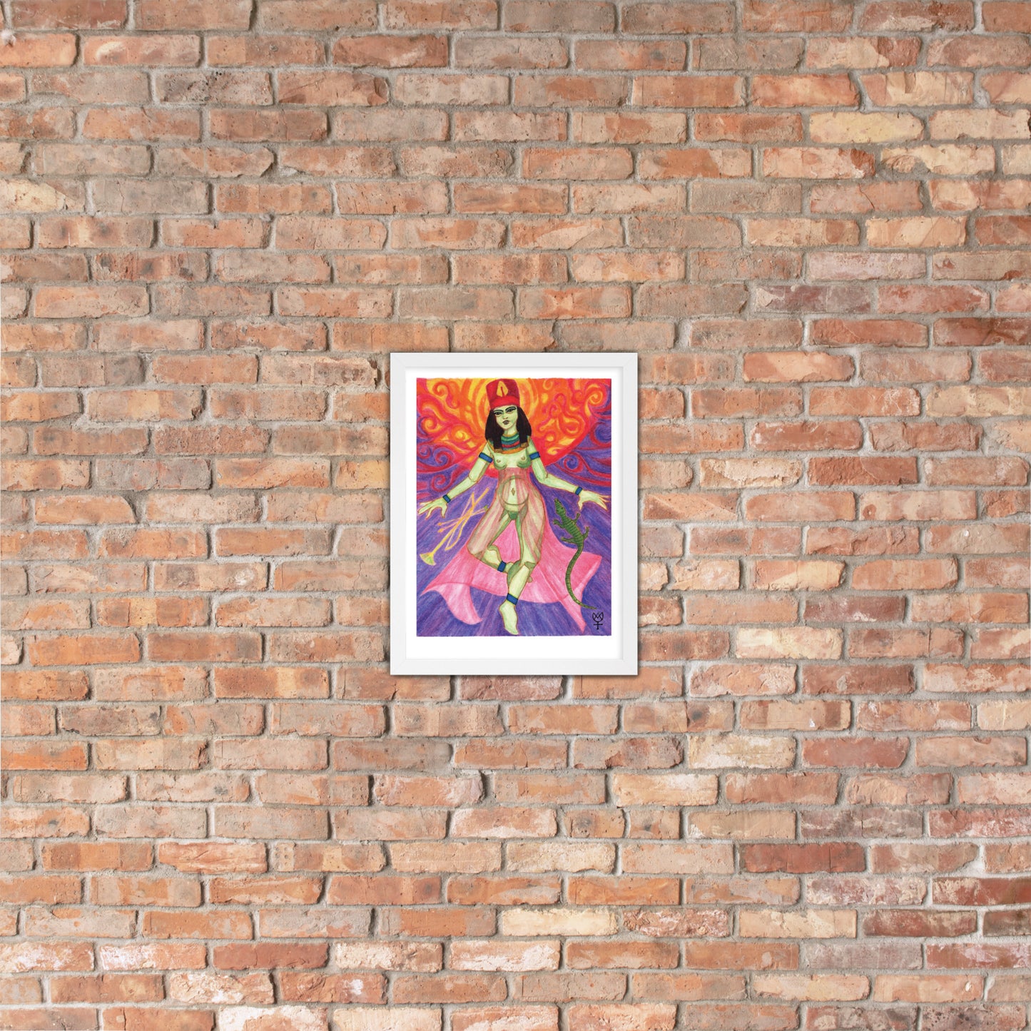 Neith Opener of the Ways Framed Poster
