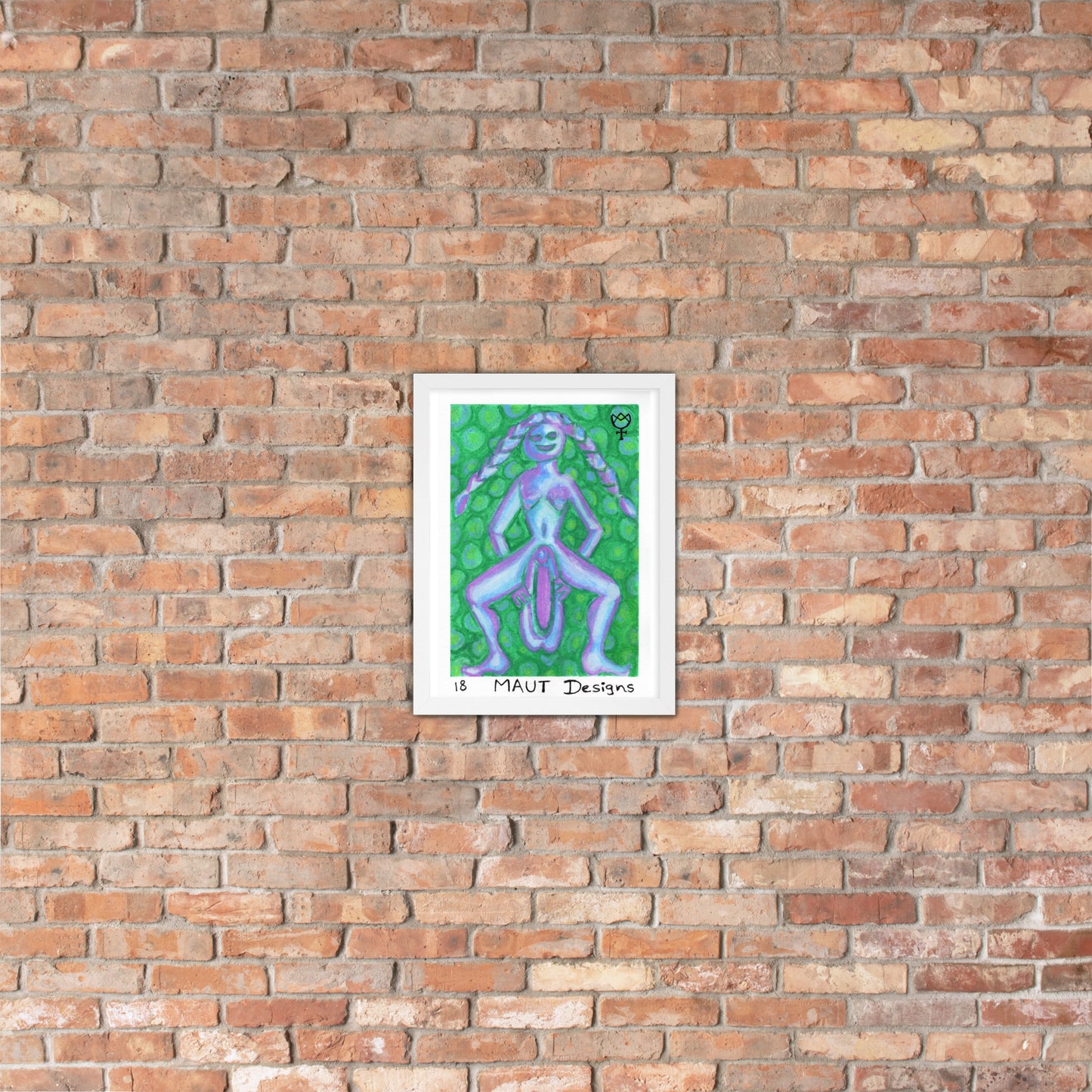Sheela na Gig 18 Framed Poster