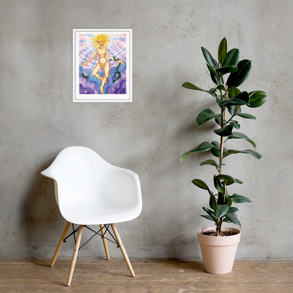 Sirona Framed Poster