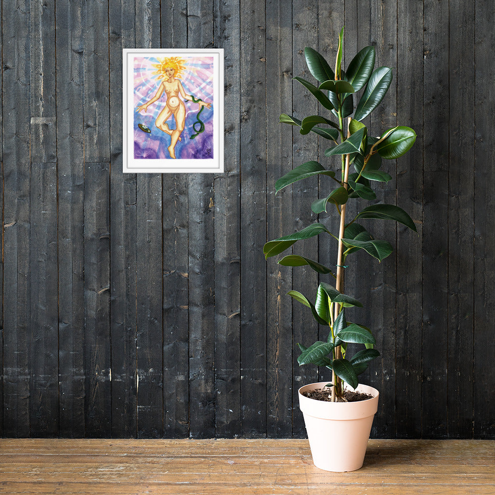 Sirona Framed Poster