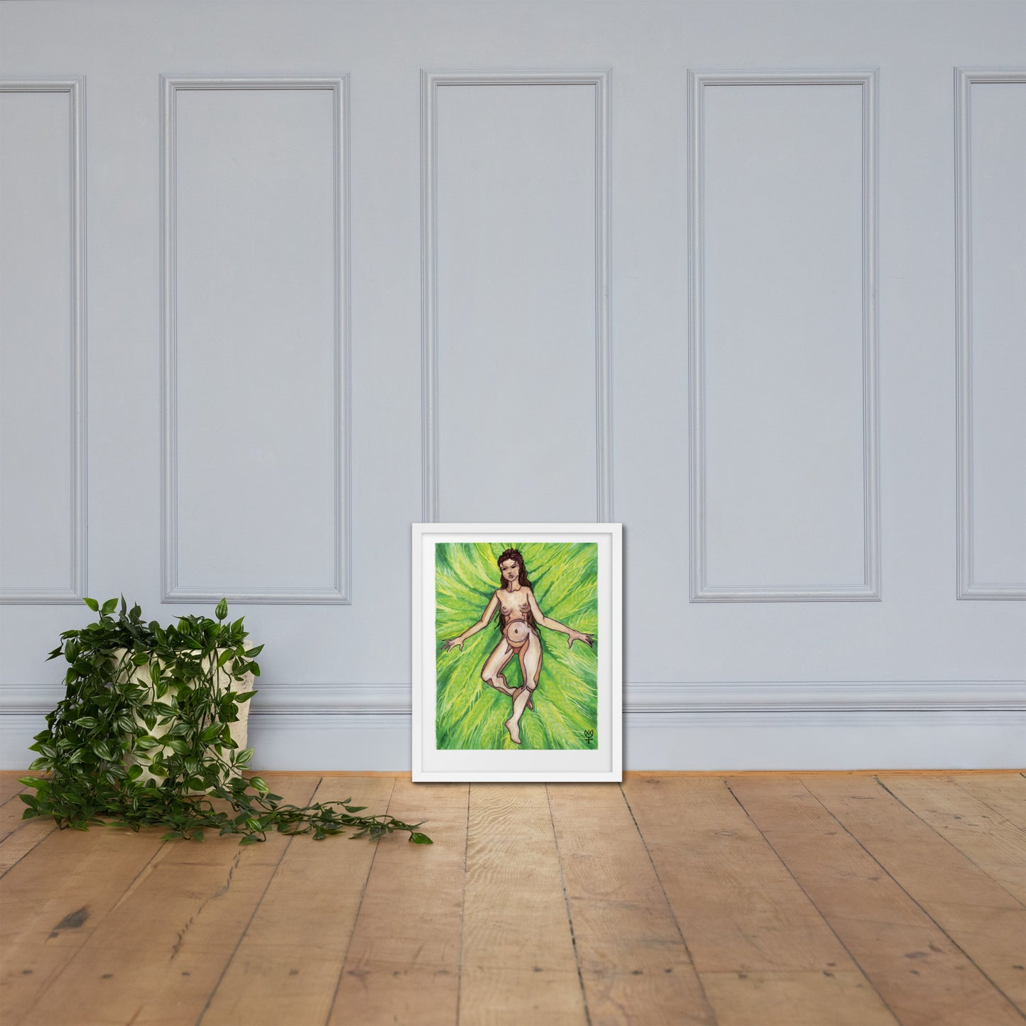 Demeter Chloë Framed Poster