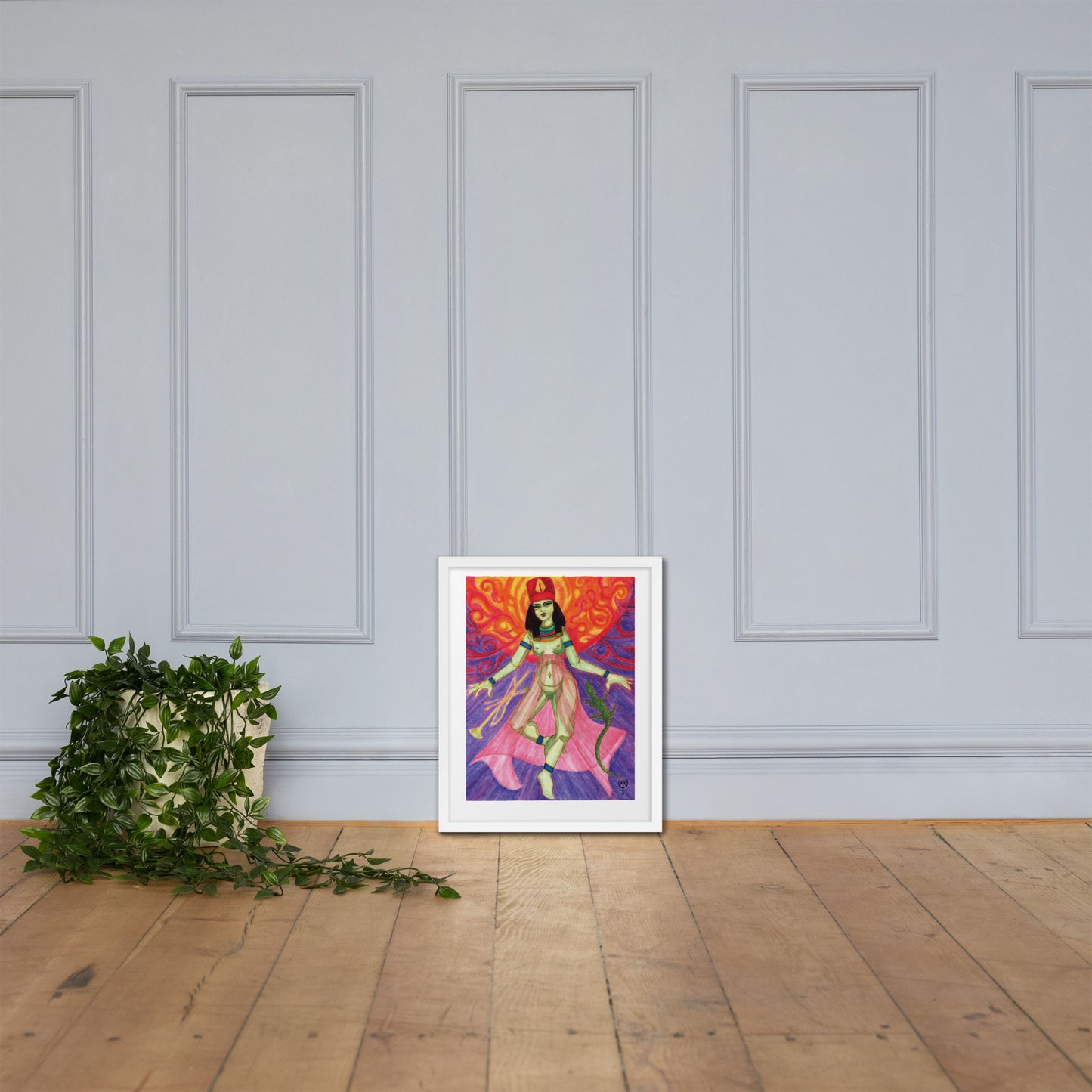 Neith Opener of the Ways Framed Poster