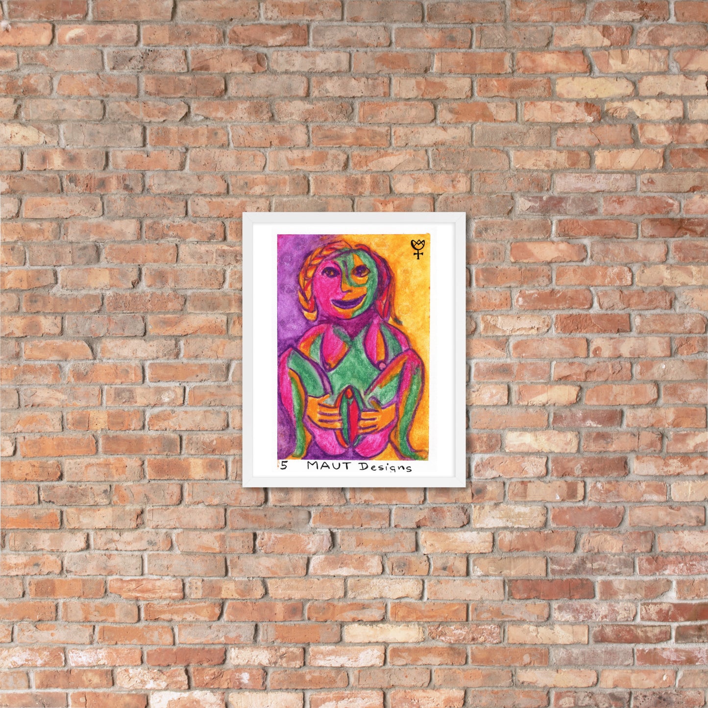 Sheela na Gig 5 Framed Poster