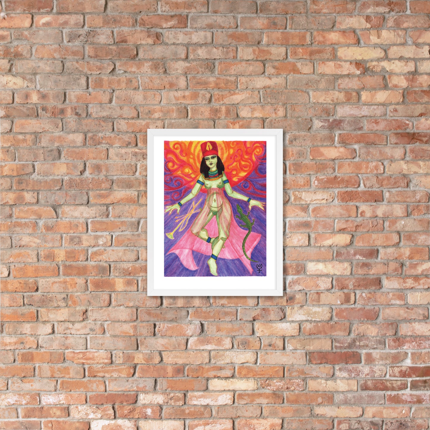 Neith Opener of the Ways Framed Poster