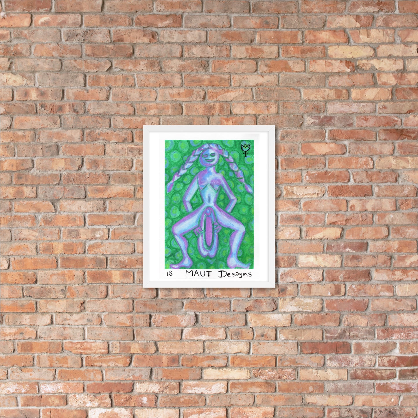 Sheela na Gig 18 Framed Poster