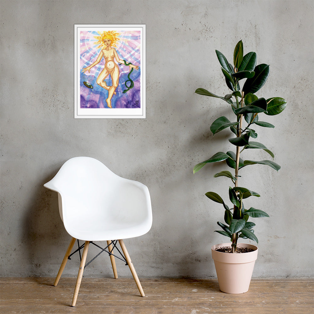 Sirona Framed Poster