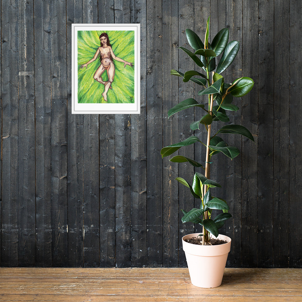 Demeter Chloë Framed Poster