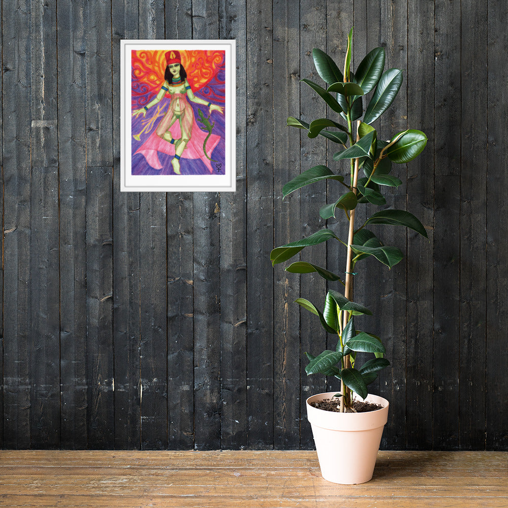 Neith Opener of the Ways Framed Poster