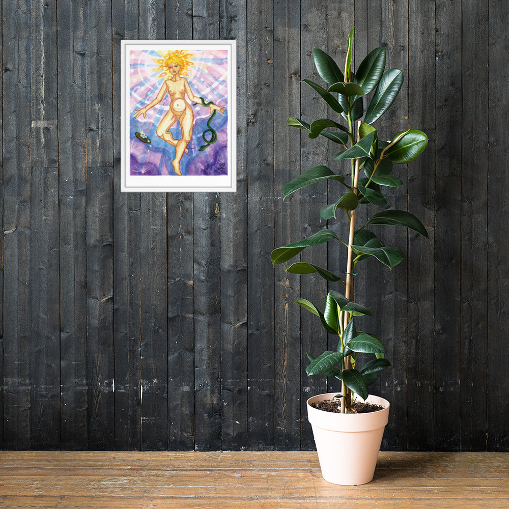 Sirona Framed Poster
