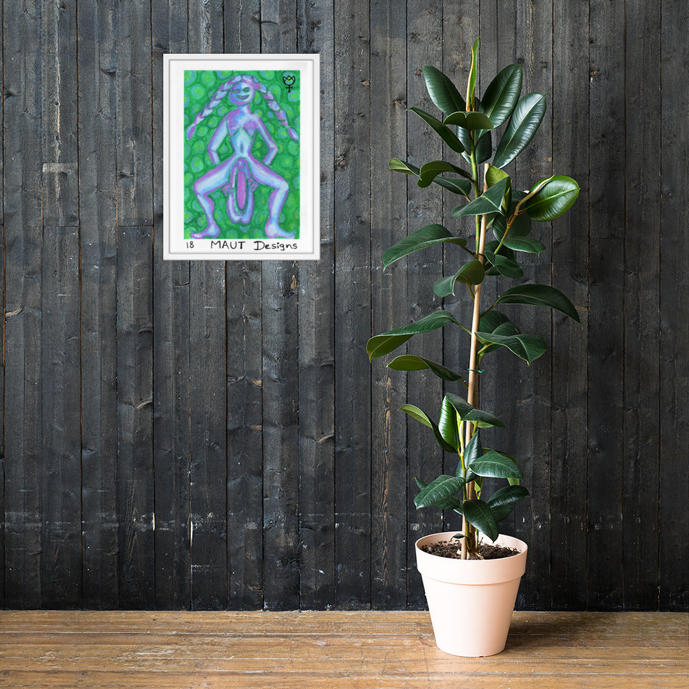 Sheela na Gig 18 Framed Poster