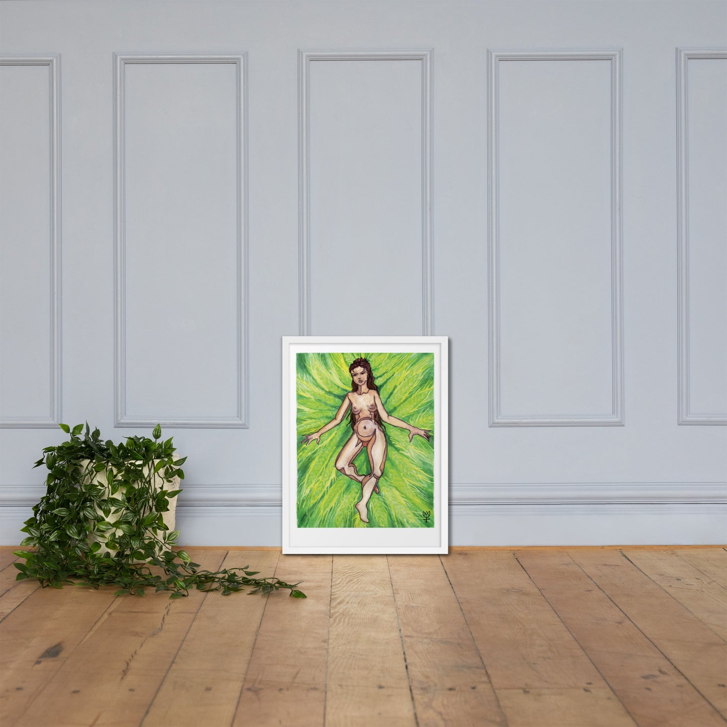 Demeter Chloë Framed Poster