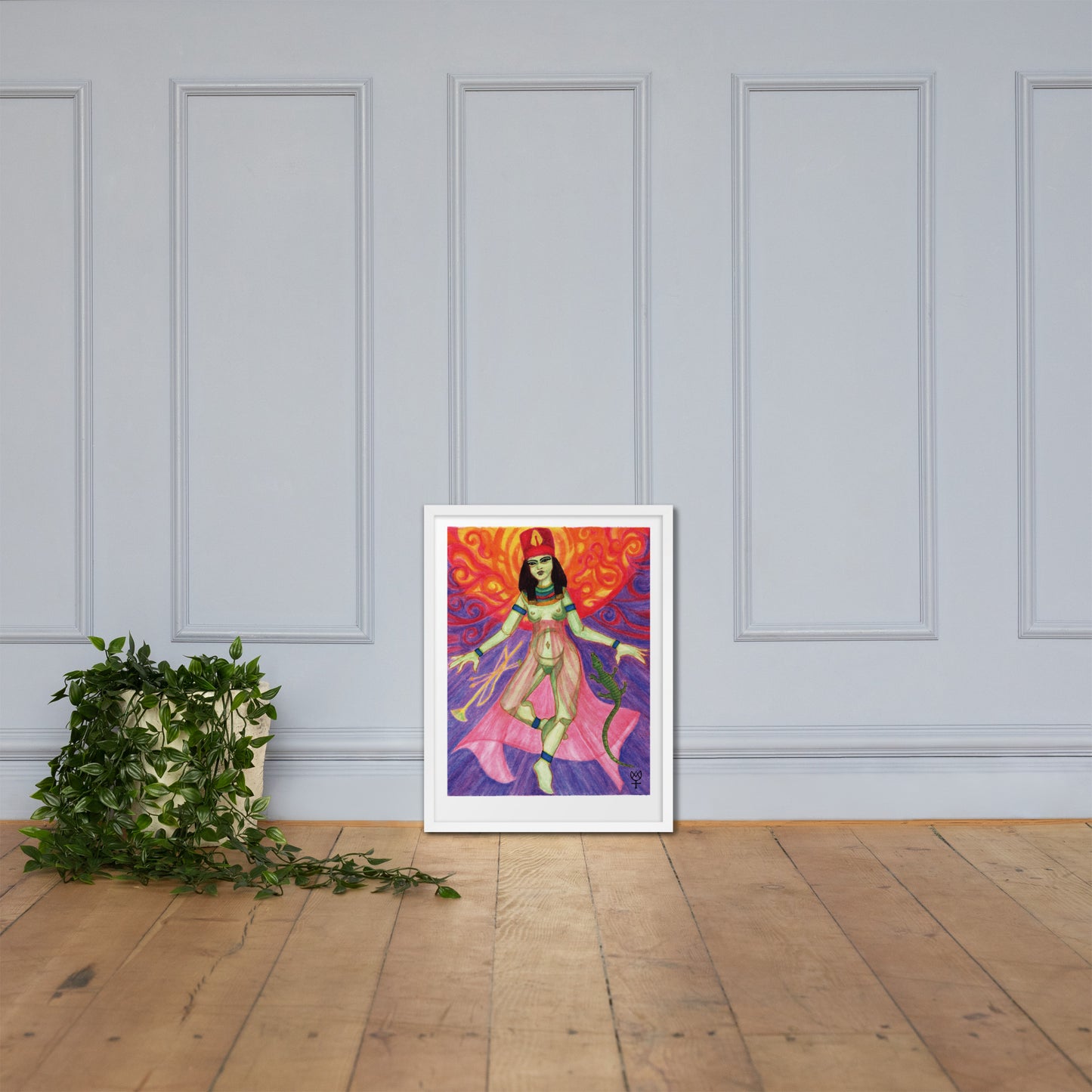 Neith Opener of the Ways Framed Poster