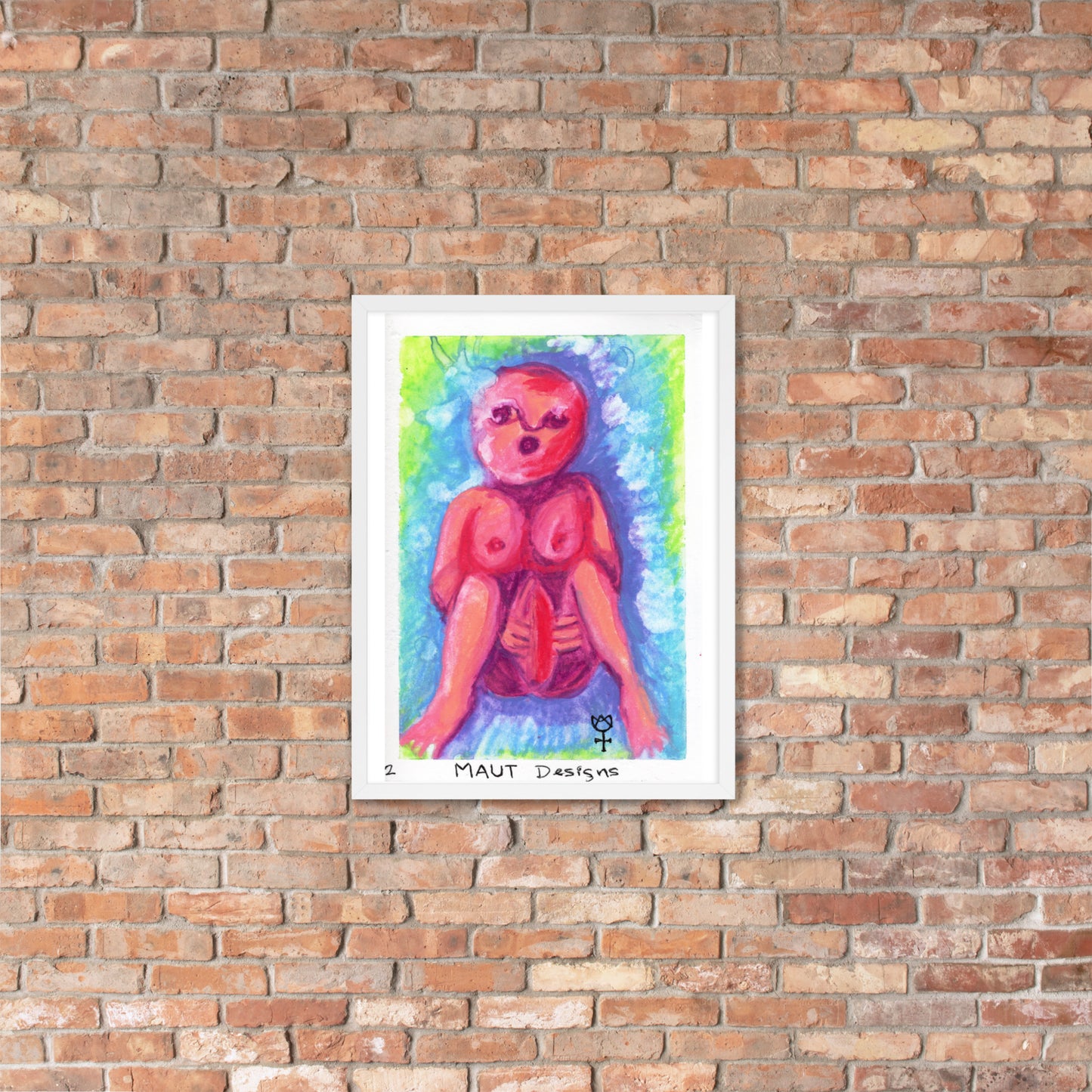 Sheela na Gig 2 Framed Poster