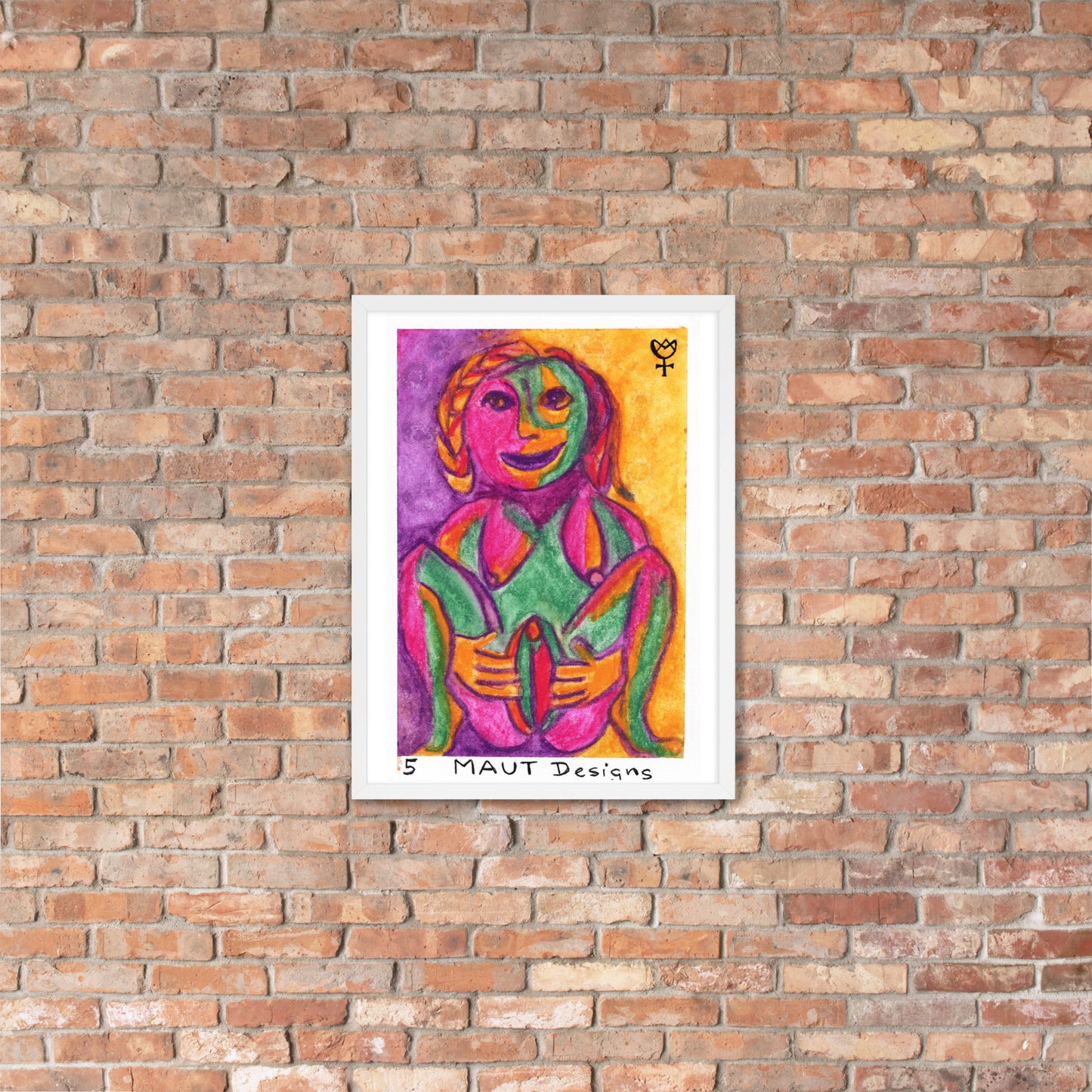 Sheela na Gig 5 Framed Poster