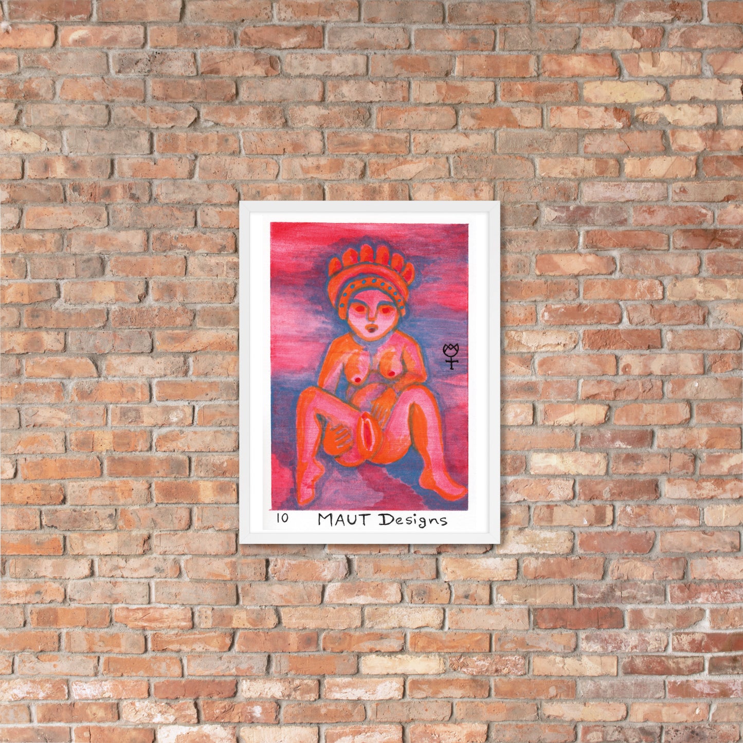 Sheela na Gig 10 Framed Poster
