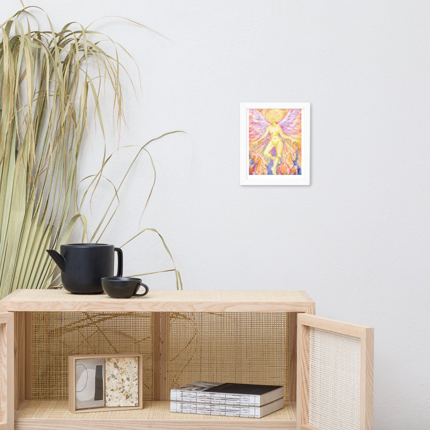 Eos Goddess of the Dawn Framed Poster