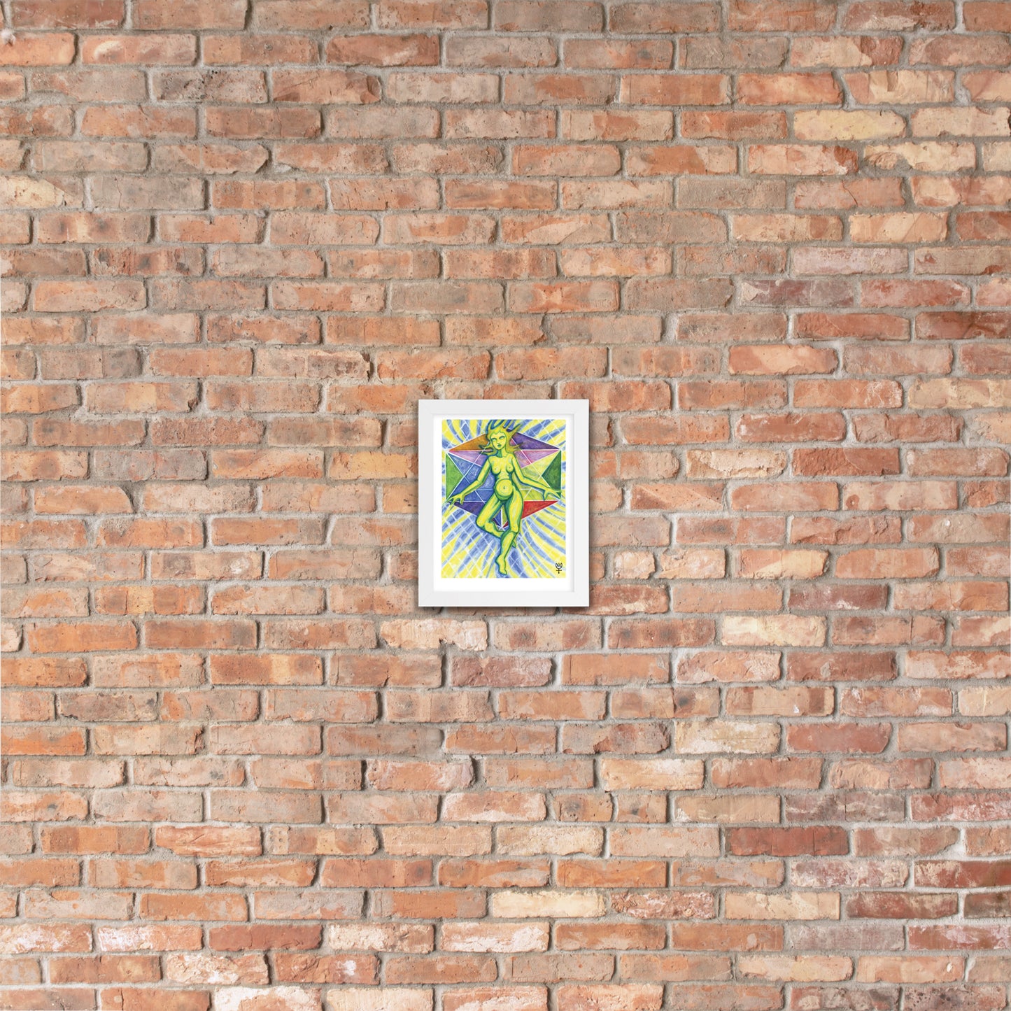 Theia Goddess of Light Framed Poster
